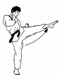 coup de pied bandal tchagui